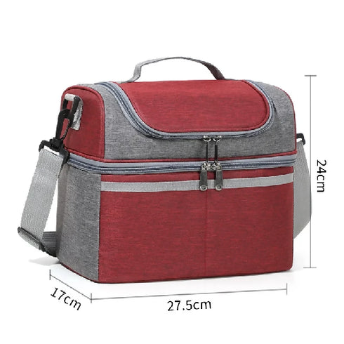 Portable Crossbody Lunch Bag